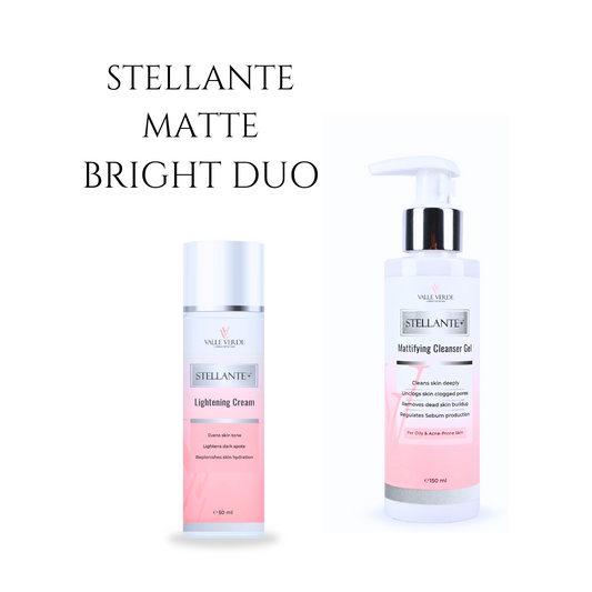 Stellante Matte Bright Duo on white background